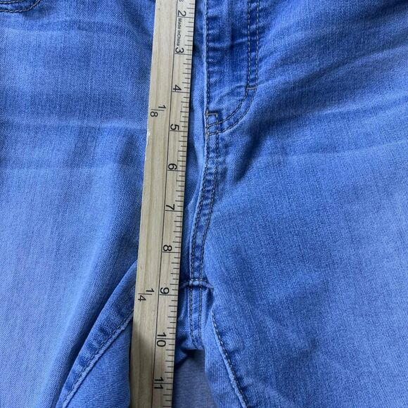 Jennifer Lopez Jeans Women 10 Skinny Mid Rise Light Wash Stretch Denim - Picture 7 of 8